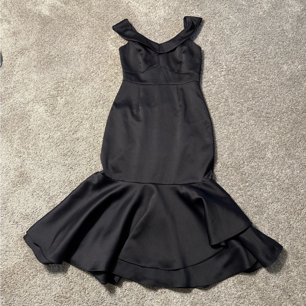 Antonio Melani fit and flare black dress